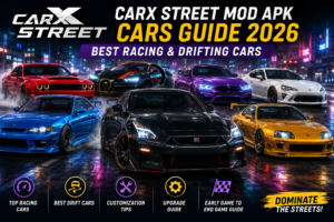 CarX Street MOD APK Cars Guide 2026 | Best Racing & Drifting Cars